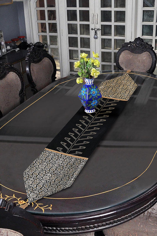 Nishat Linen - Black Forest Table Runner 1PC