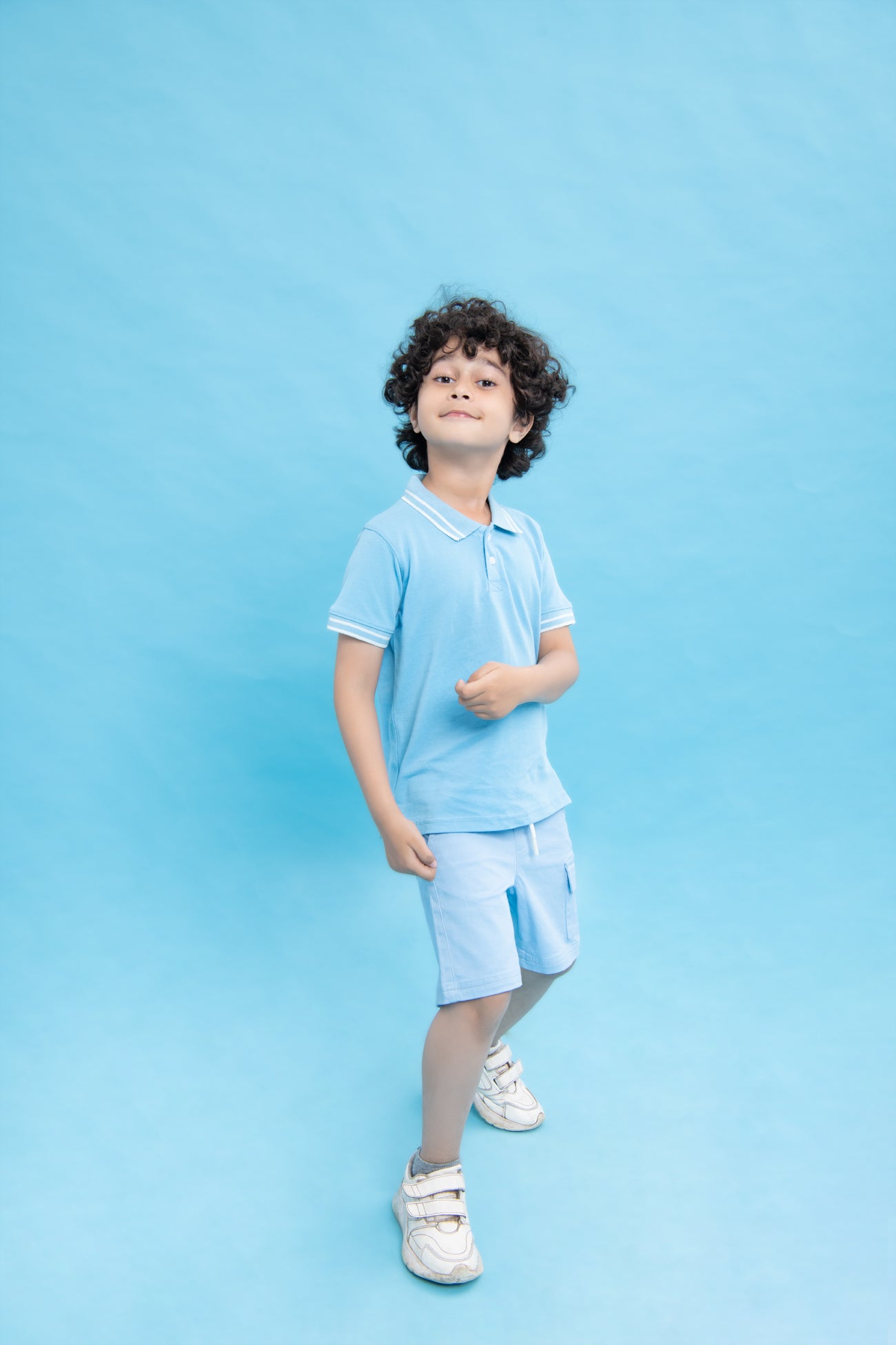 BTW - BLUE POLO SHIRT