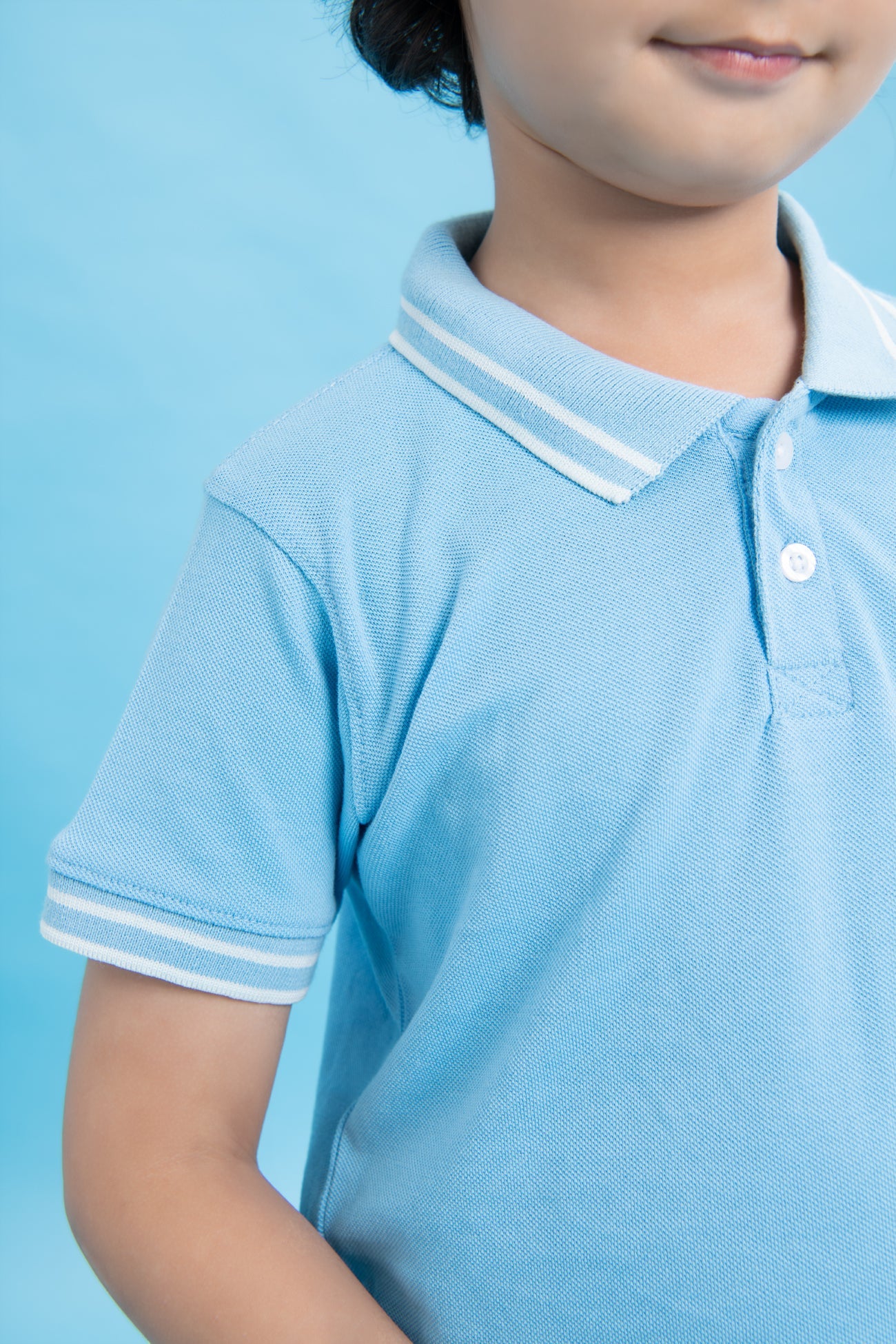 BTW - BLUE POLO SHIRT