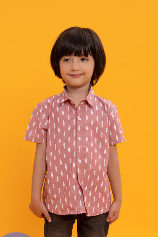 BTW - SHORT-SLEEVED COTTON SHIRT