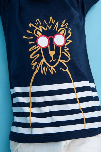 BTW - GLOW IN THE DARK LION TEE