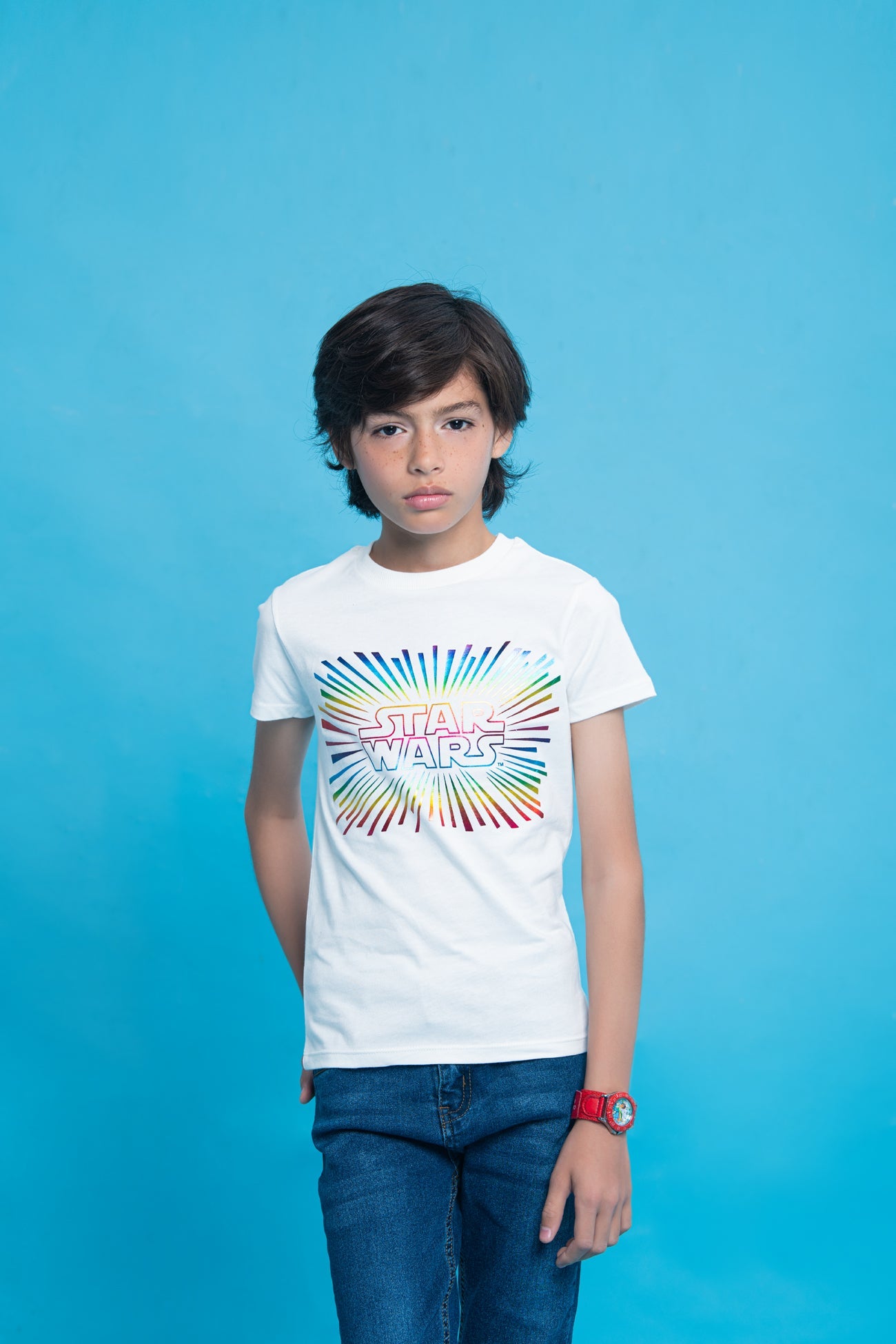 BTW - STAR WARS FOIL PRINTED T-SHIRT