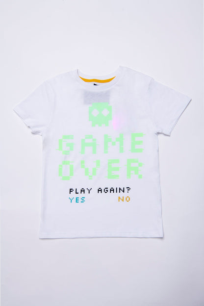 BTW - GAME OVER COTTON T-SHIRT