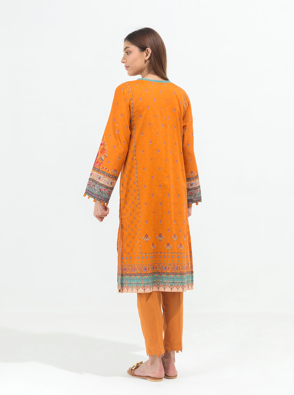 Beechtree - Mustard Hues-Printed-1P (UNSTITCHED)