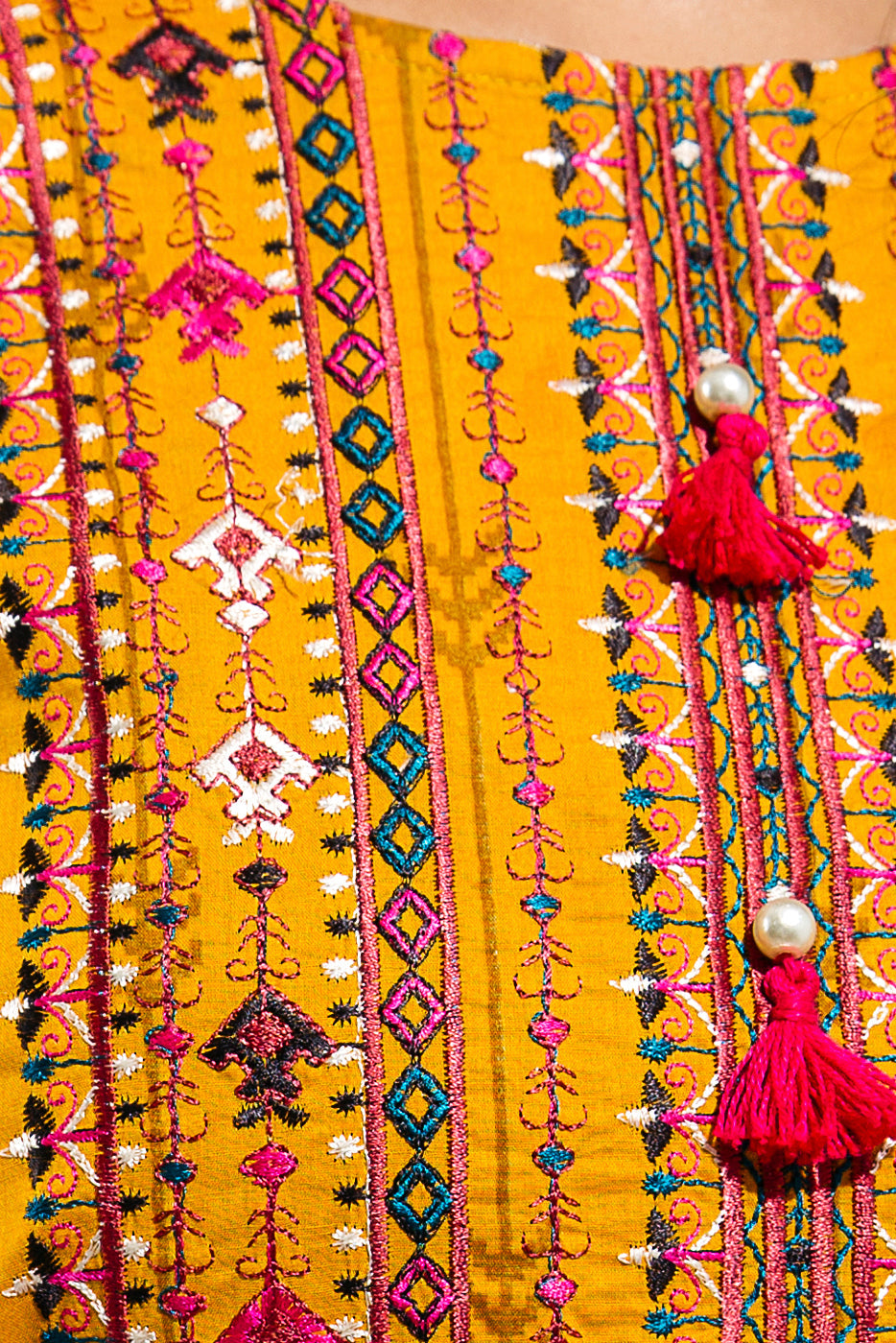 Beechtree - 2 PIECE - EMBROIDERED LAWN SUIT - TUSCAN SUN