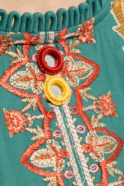 Beechtree - 3 PIECE - EMBROIDERED LAWN SUIT - ETHNIC SAPPHIRE