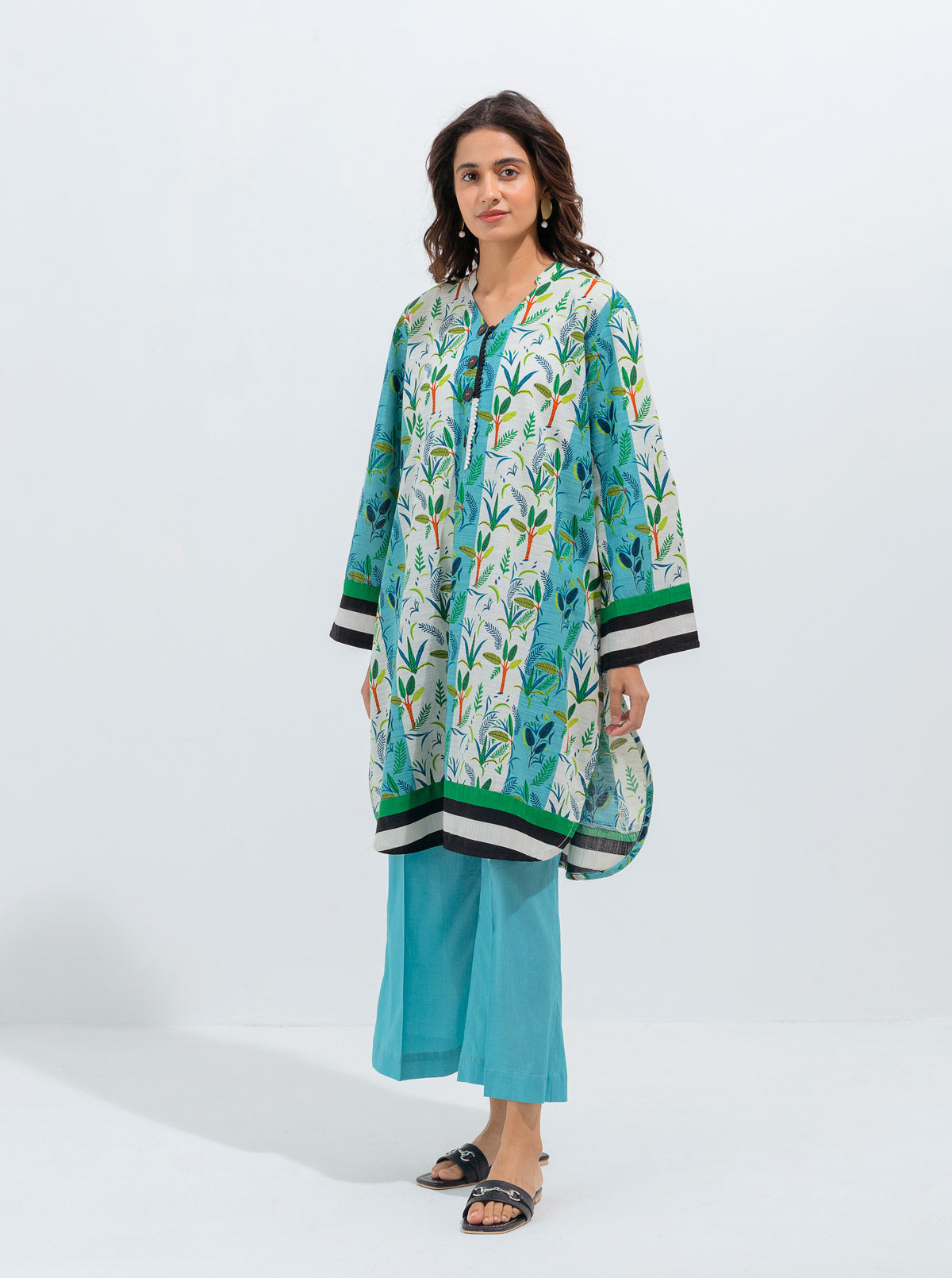 Beechtree - Tropical Spectrum-Printed-2P (UNSTITCHED)