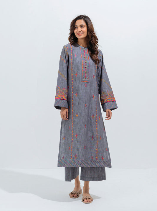 Beechtree - Grey Slate-Embroidered-2P