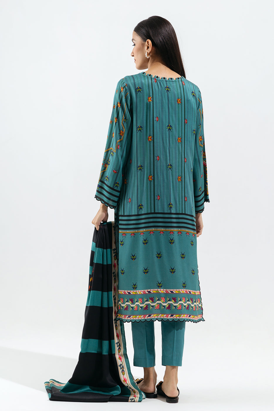 Beechtree - 3 PIECE - PRINTED VISCOSE SUIT - TRIBAL CHARM