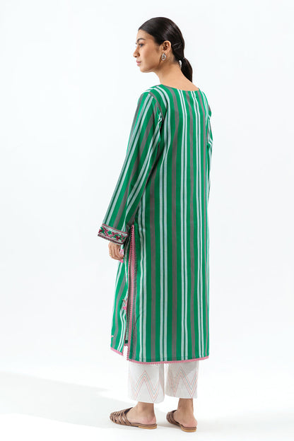 Beechtree - 1 PIECE - EMBROIDERED YARN DYED SHIRT - BLOOMING DESIRE