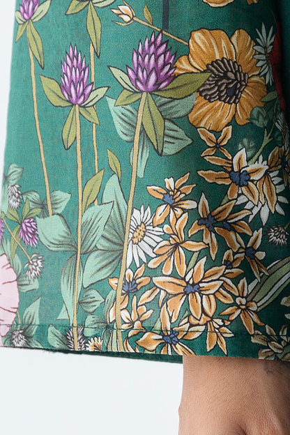 Beechtree - 1 PIECE - PRINTED CAMBRIC SHIRT - ARCADIA (UNSTITCHED)