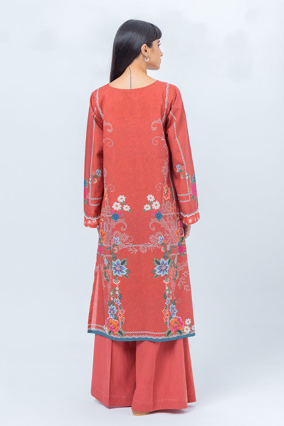 Beechtree - 1 PIECE - PRINTED CAMBRIC SHIRT - AMBER MEADOW (UNSTITCHED)