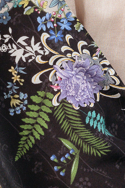 Beechtree - 1 PIECE - PRINTED CAMBRIC SHIRT - RAVEN MEADOW (UNSTITCHED)