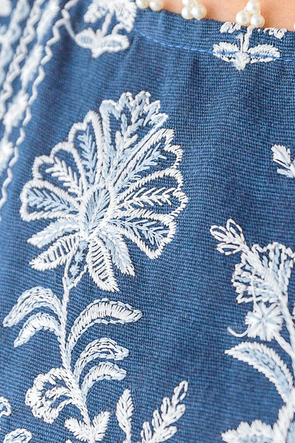 Beechtree - 3 PIECE - EMBROIDERED KHADDAR SUIT - BISTRO BARN (UNSTITCHED)