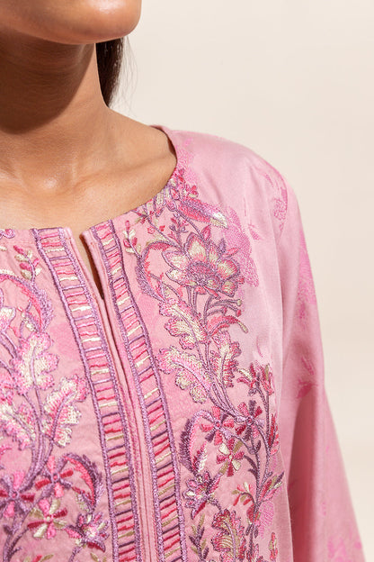 Beechtree - 2 PIECE - EMBROIDERED JACQUARD SUIT - LUSH BLUSH