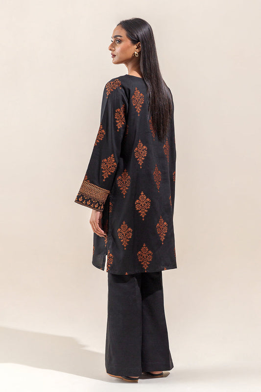 Beechtree - 2 PIECE - EMBROIDERED JACQUARD SUIT - ONYX BRICK