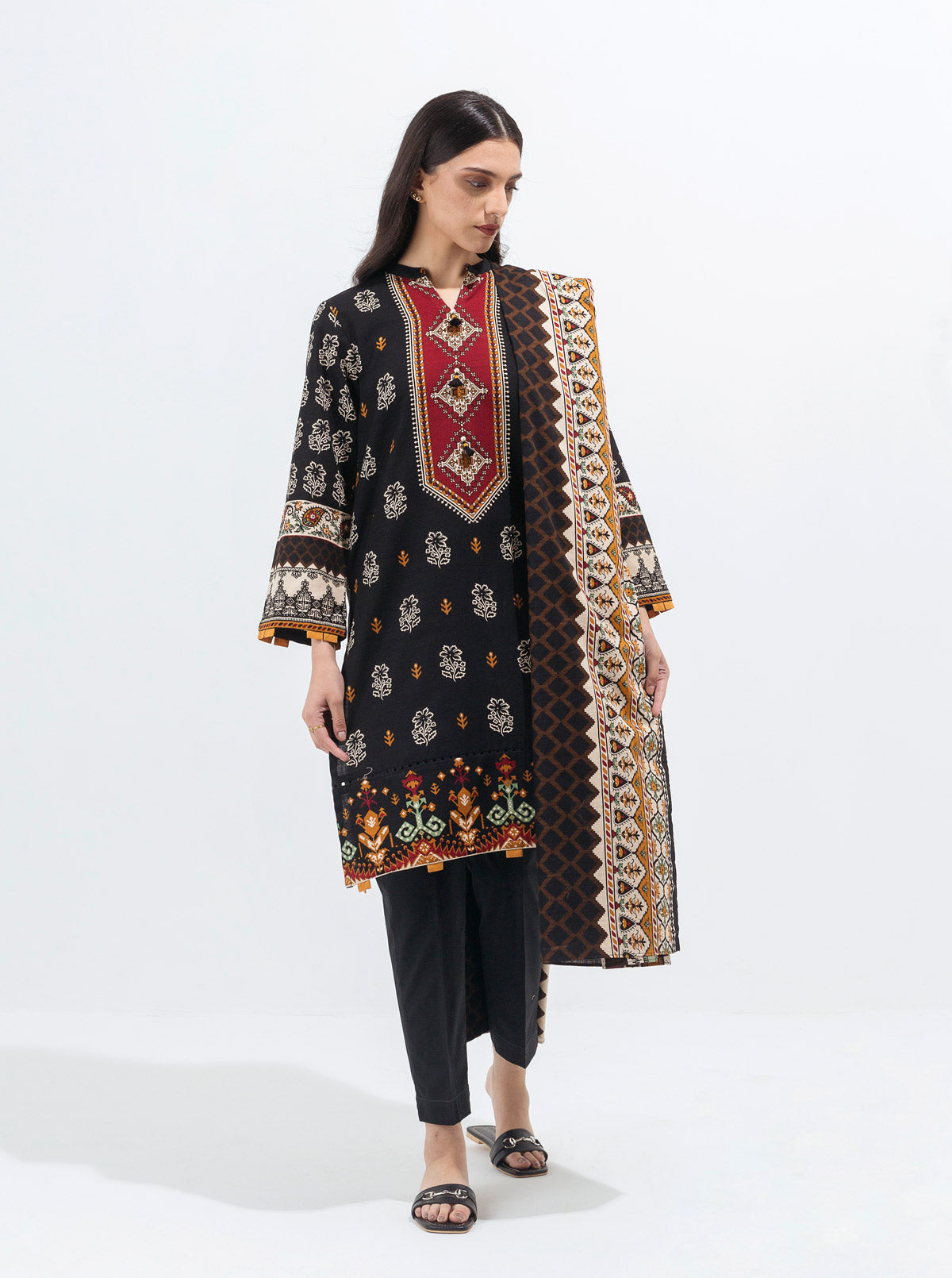 Beechtree - Kohl Whisper-Printed-3P (UNSTITCHED)