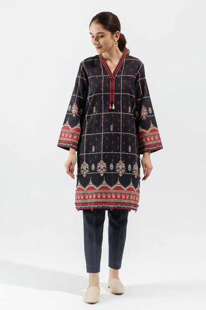 Beechtree - 2 PIECE - PRINTED KHADDAR SUIT - TRIBAL GLORY (UNSTITCHED)