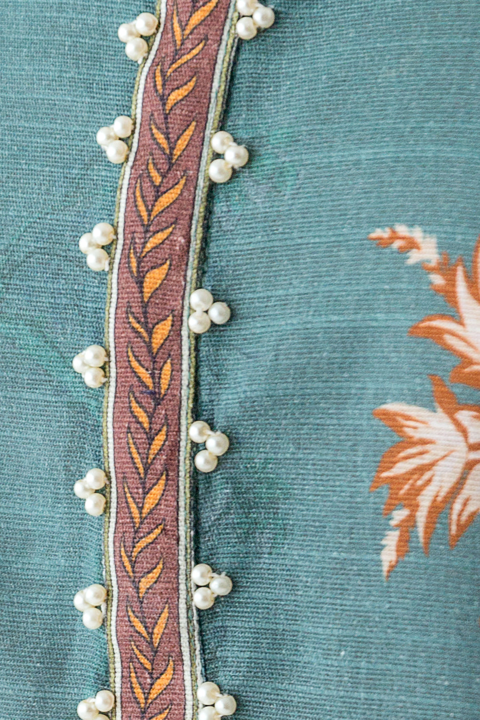 Beechtree - 1 PIECE - PRINTED KHADDAR SHIRT - FROSTY PATIO (UNSTITCHED)