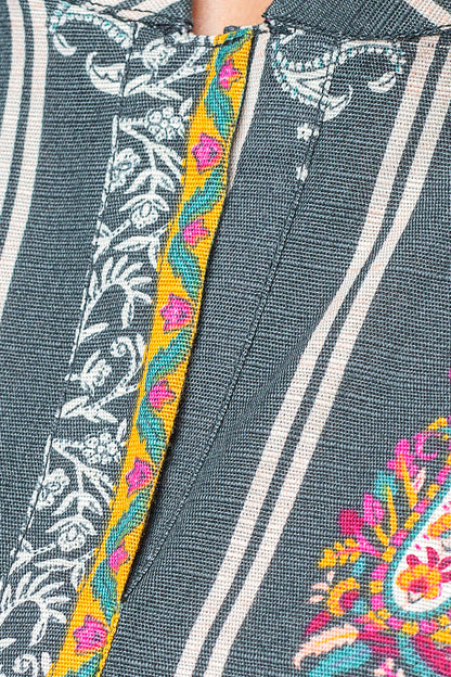 Beechtree - 2 PIECE - PRINTED KHADDAR SUIT - TRADITIONAL CHARM (UNSTITCHED)