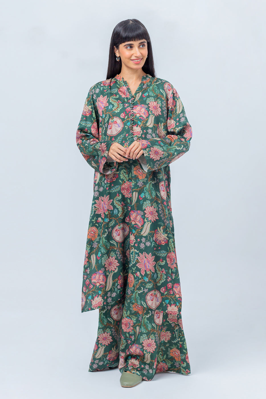 Beechtree - 2 PIECE - PRINTED LINEN SUIT - TIMBER BLOOM (UNSTITCHED)