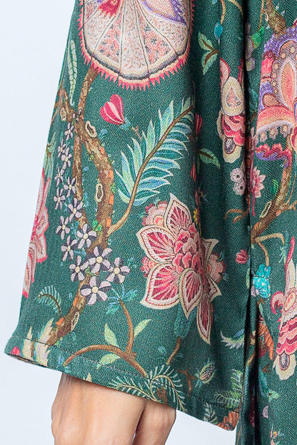 Beechtree - 2 PIECE - PRINTED LINEN SUIT - TIMBER BLOOM (UNSTITCHED)