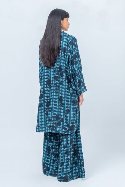 Beechtree - 2 PIECE - PRINTED LINEN SUIT - ENCHANTING BLUES (UNSTITCHED)