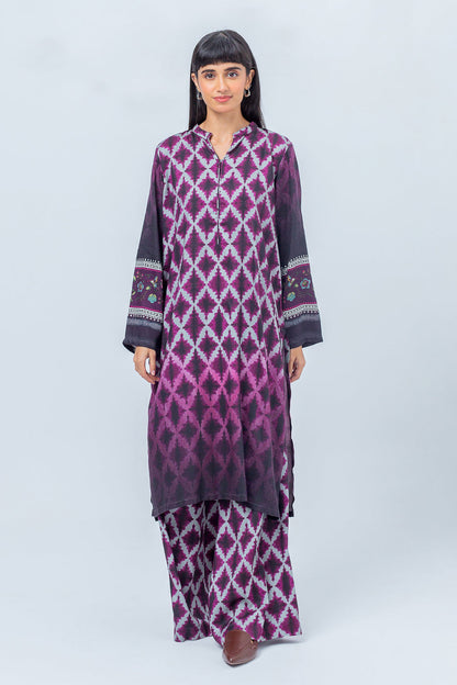 Beechtree - 2 PIECE - PRINTED LINEN SUIT - BLOOMING DALES (UNSTITCHED)
