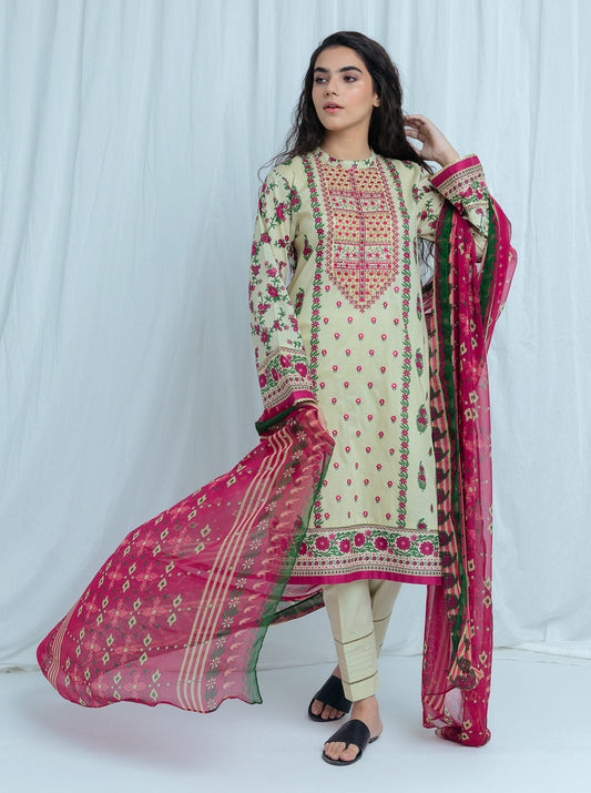 Beechtree - Spring Scent-Embroidered-2 Pc (UNSTITCHED)