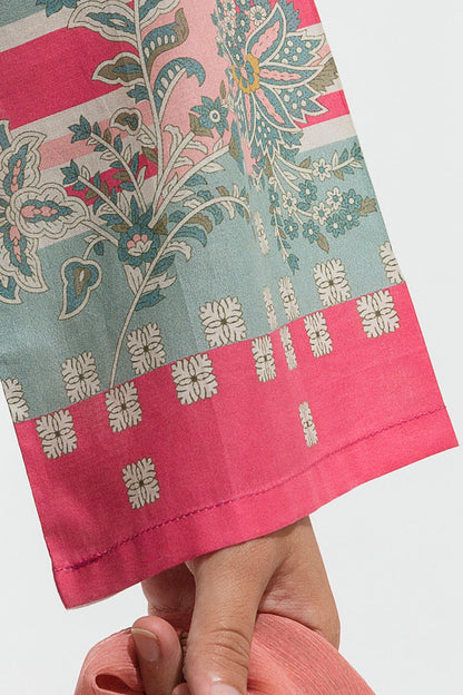 Beechtree - 2 PIECE - EMBROIDERED LAWN SUIT - BLOOMY ICEBERG