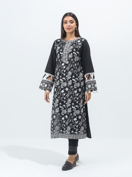 Beechtree - Mystic Black-Embroidered-2P (UNSTITCHED)