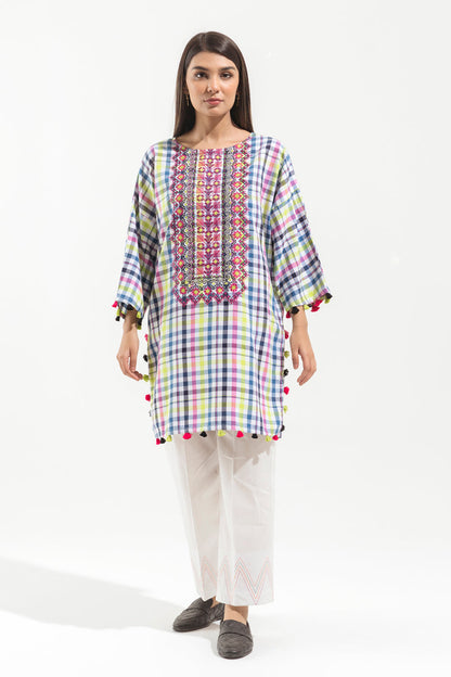 Beechtree - 1 PIECE - EMBROIDERED  YARN DYED SHIRT - MAJESTIC TALE