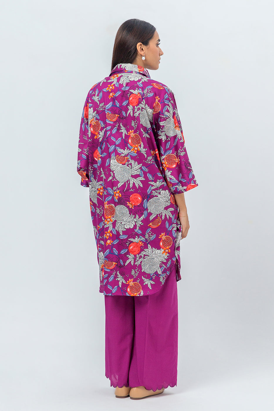 Beechtree - 2 PIECE - PRINTED COTTON SATIN SUIT - FRUITY PUNCH (UNSTITCHED)
