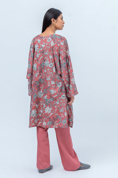 Beechtree - 2 PIECE - PRINTED COTTON SATIN SUIT - ROSETTE GARDEN (UNSTITCHED)