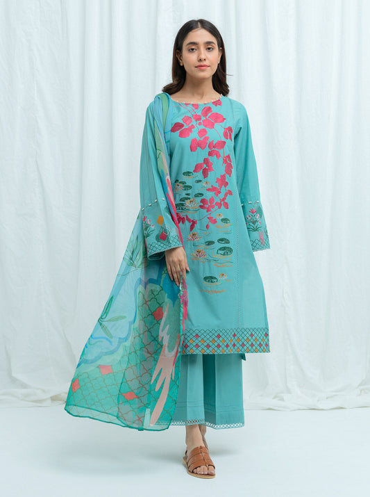 Beechtree - LOTUS BLOOM-Embroidered-3P