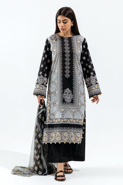 Beechtree - Oriental Cinder-Printed-3P (UNSTITCHED)