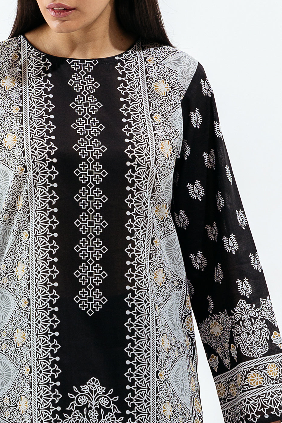 Beechtree - Oriental Cinder-Printed-3P (UNSTITCHED)