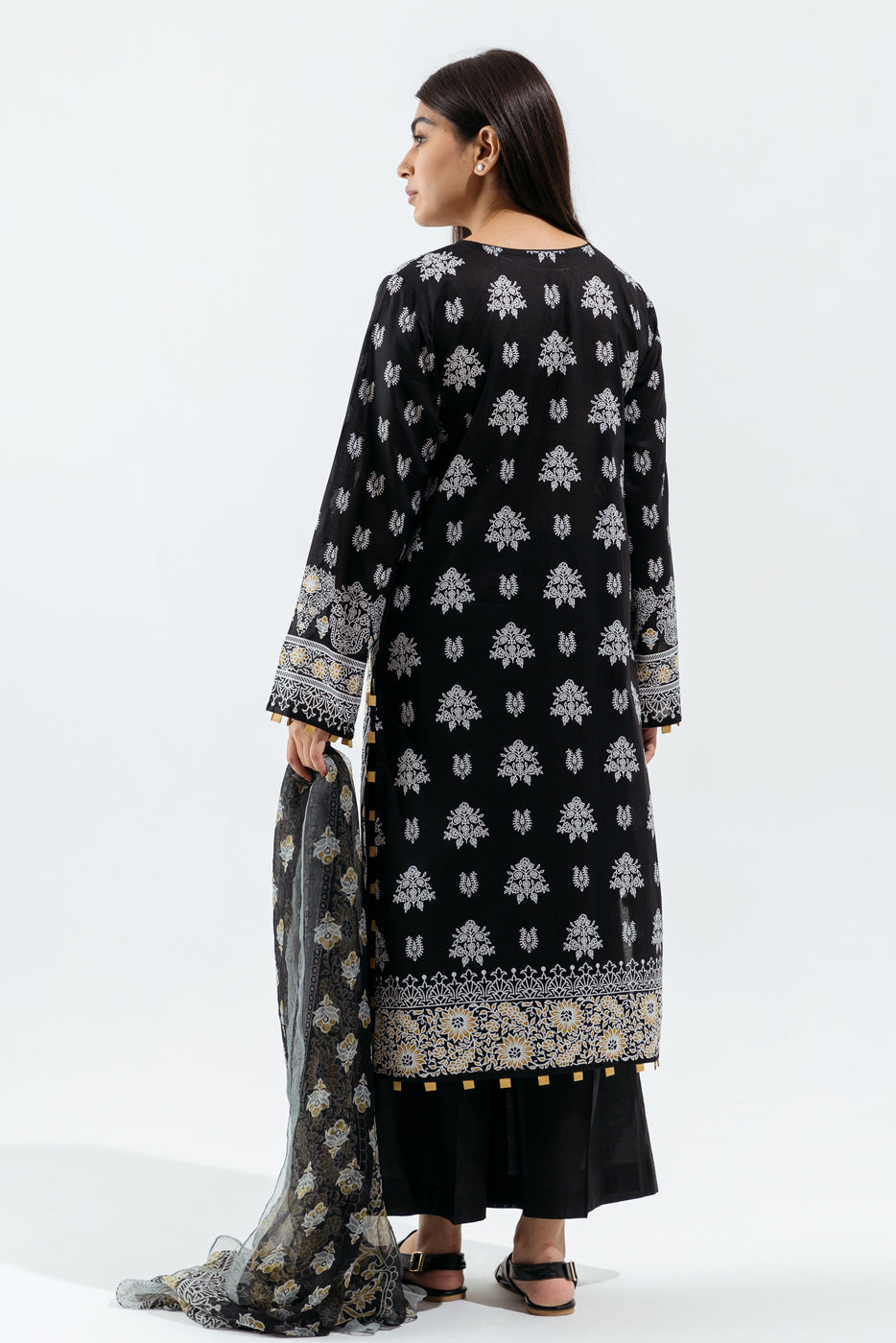 Beechtree - Oriental Cinder-Printed-3P (UNSTITCHED)