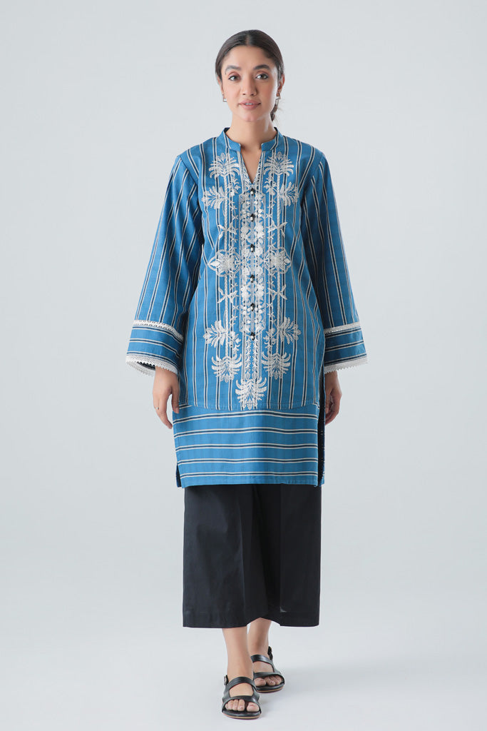 Beechtree - Gypsy Blue-Embroidered-1P