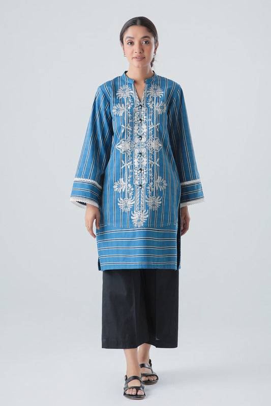 Beechtree - Gypsy Blue-Embroidered-1P