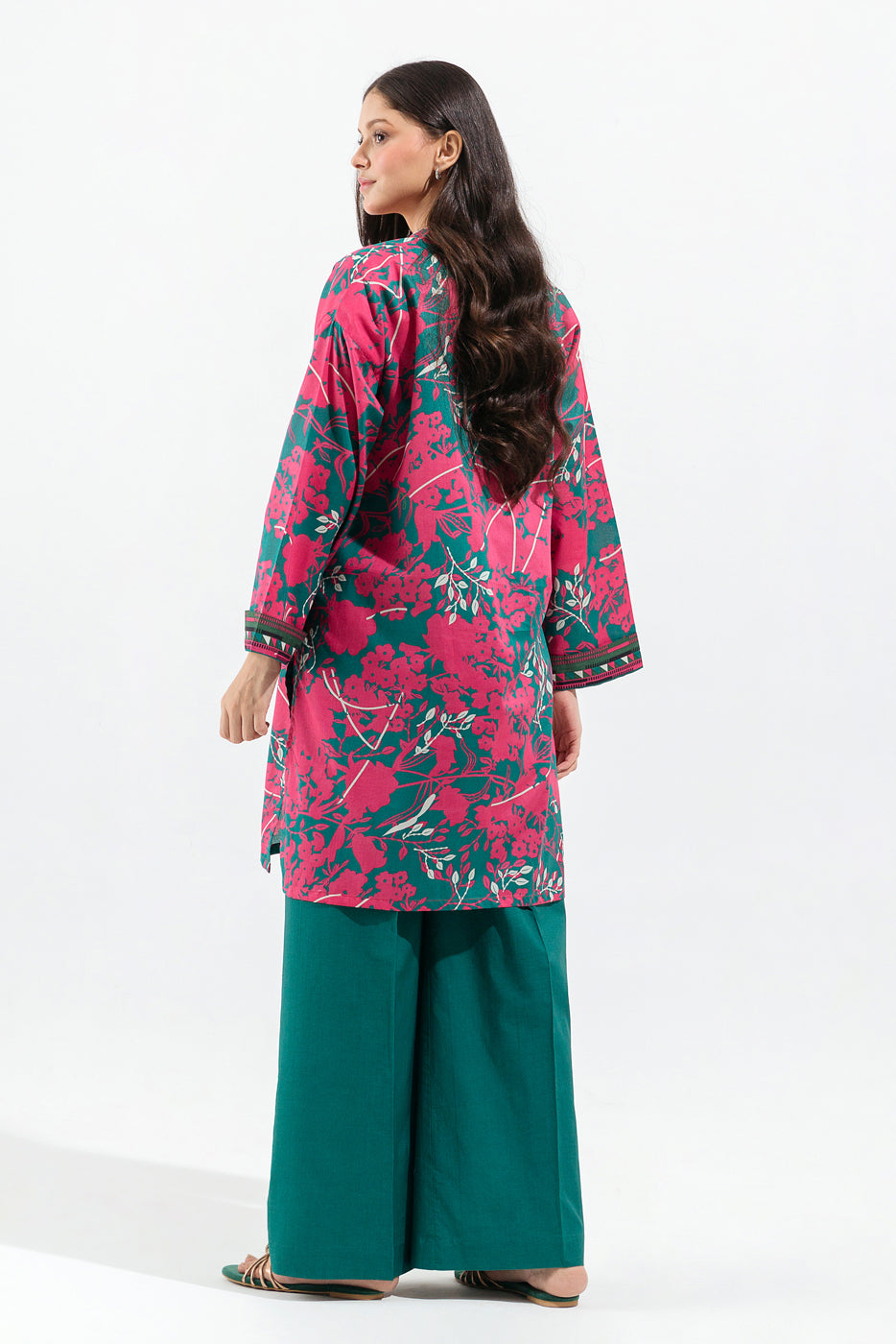 Beechtree - 2 PIECE - PRINTED LAWN SUIT - BUBBLEGUM SPLASH