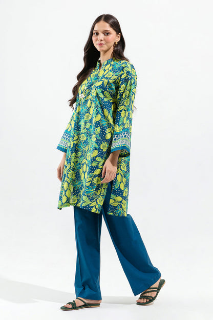 Beechtree - 2 PIECE - PRINTED LAWN SUIT - FLUORESCENT LIME
