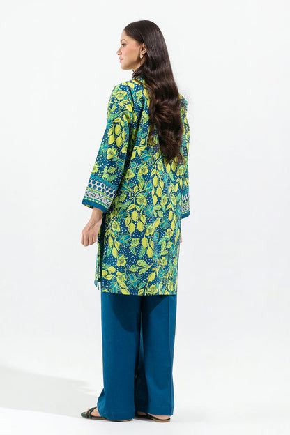 Beechtree - 2 PIECE - PRINTED LAWN SUIT - FLUORESCENT LIME