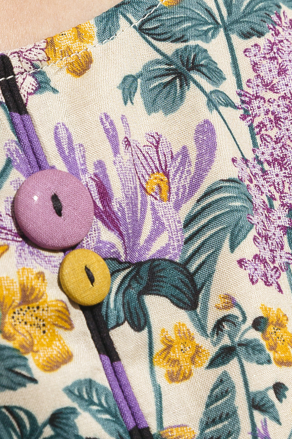 Beechtree - 3 PIECE - PRINTED LAWN SUIT - LILAC FLORA (UNSTITCHED)