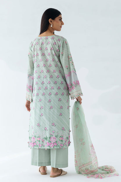 Beechtree - 3 PIECE - PRINTED LAWN SUIT - PASTEL GALORE