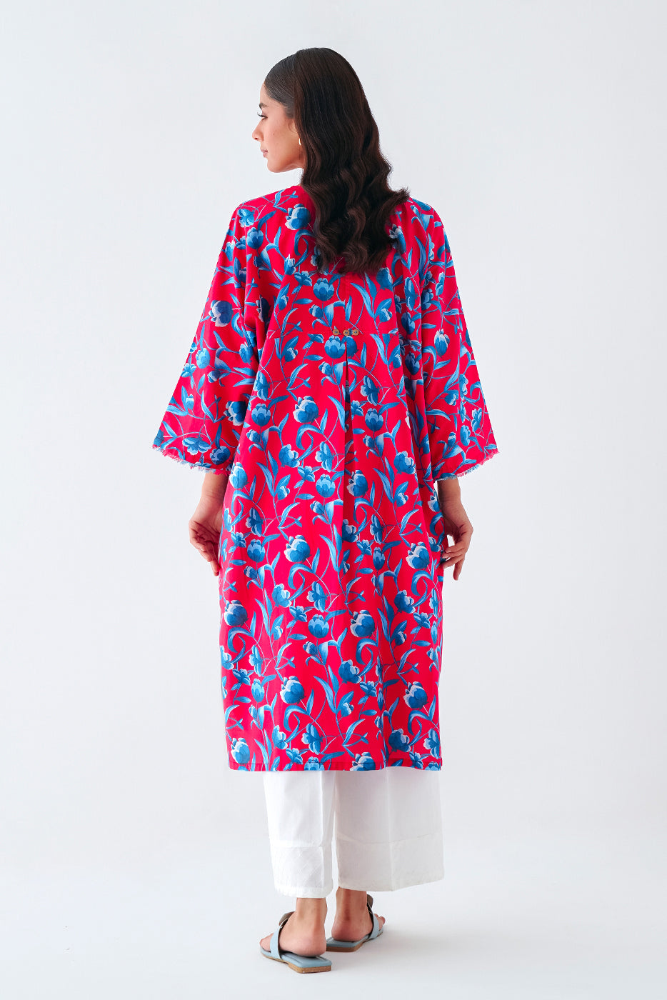 Beechtree - PRINTED PRINTED CAMBRIC SHIRT (PRET)