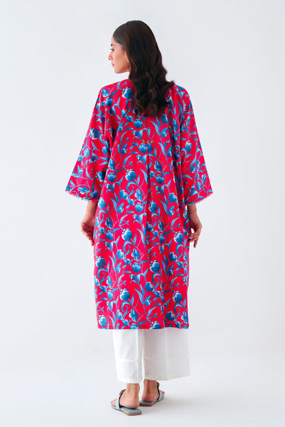 Beechtree - PRINTED PRINTED CAMBRIC SHIRT (PRET)