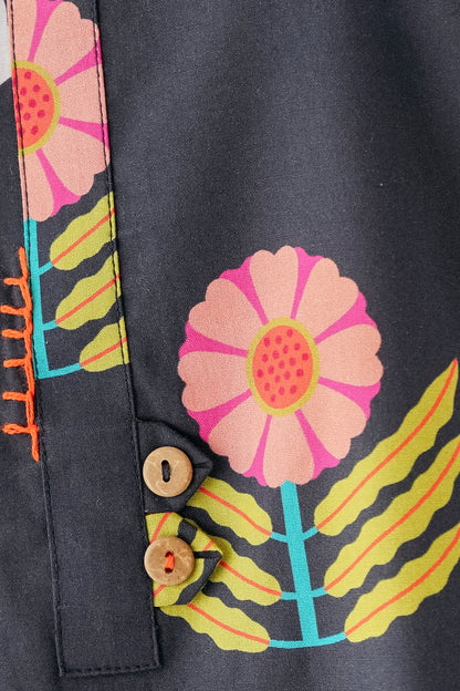 Beechtree - PRINTED PRINTED CAMBRIC SHIRT (PRET)