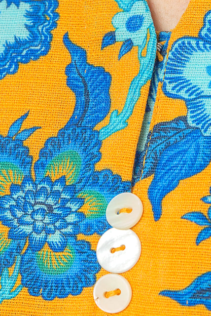 Beechtree - PRINTED SLUB KHADDAR SHIRT (PRET)