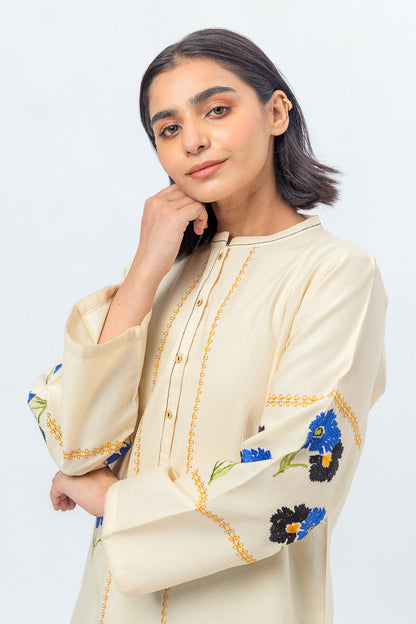 Beechtree - EMBROIDERED DOBBY SHIRT (PRET)